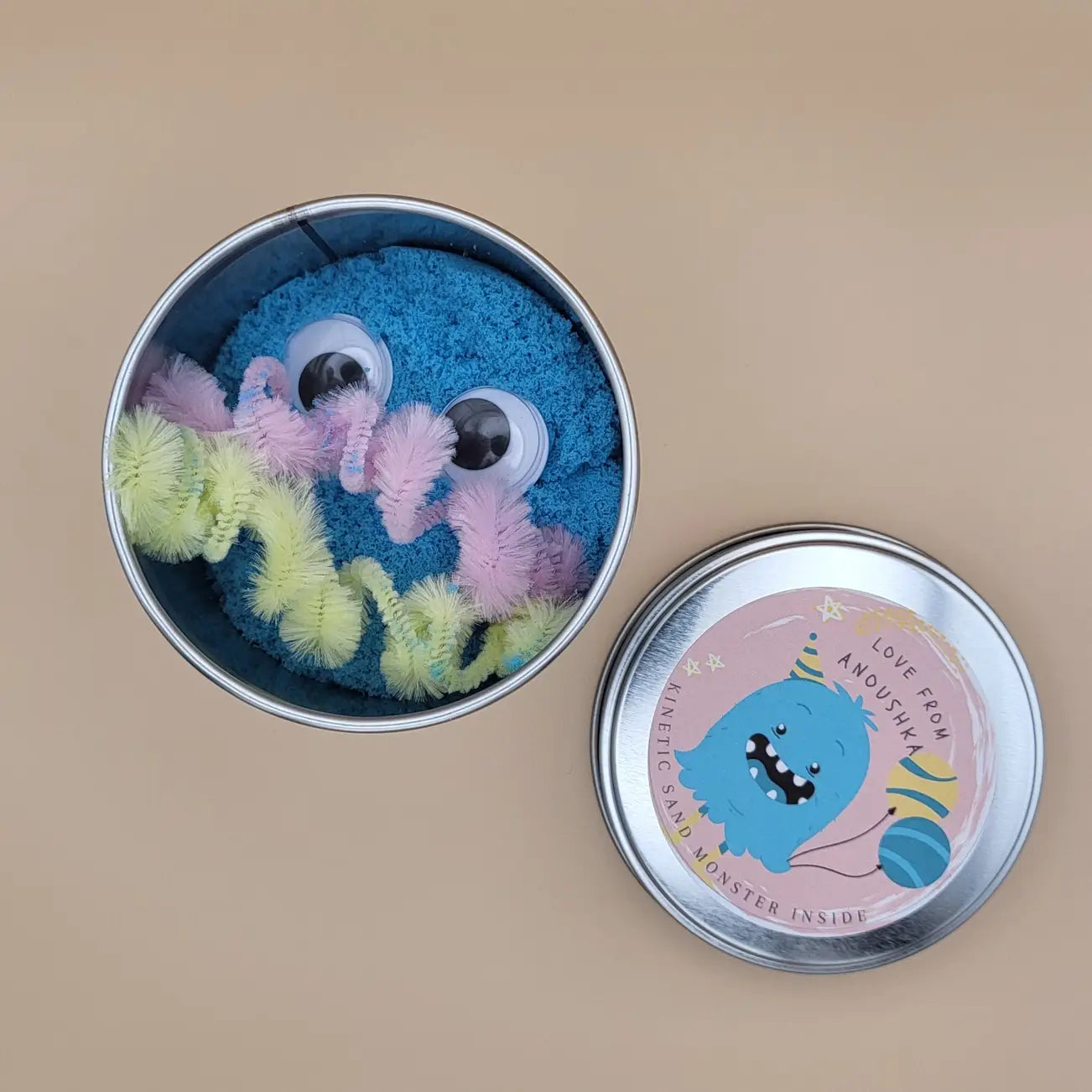 Monster Maker – Sensorische Blikset (Blauw)