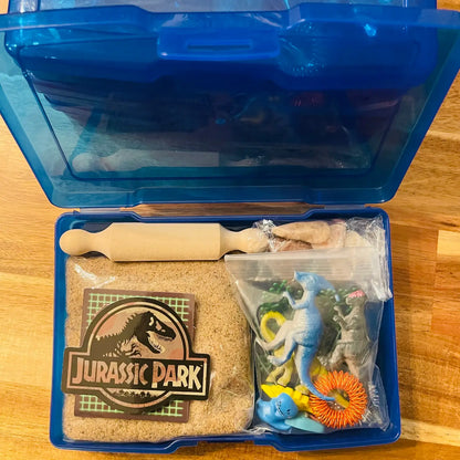 Dino Explorer – Sensorische Reiskoffer