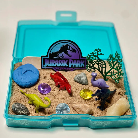 Dino Explorer – Sensorische Reiskoffer