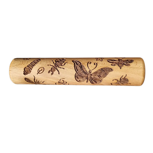 Houten Roller – Insecten (14×Ø3 cm)